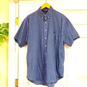 Polo Ralph Lauren Blake blue plaid Oxford Shirt blue men’s size L